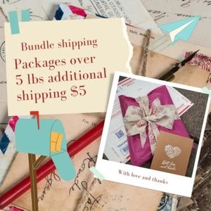 🛍️Additional Shipping Labels For Show Bundles🛍️ Over 5 lbs